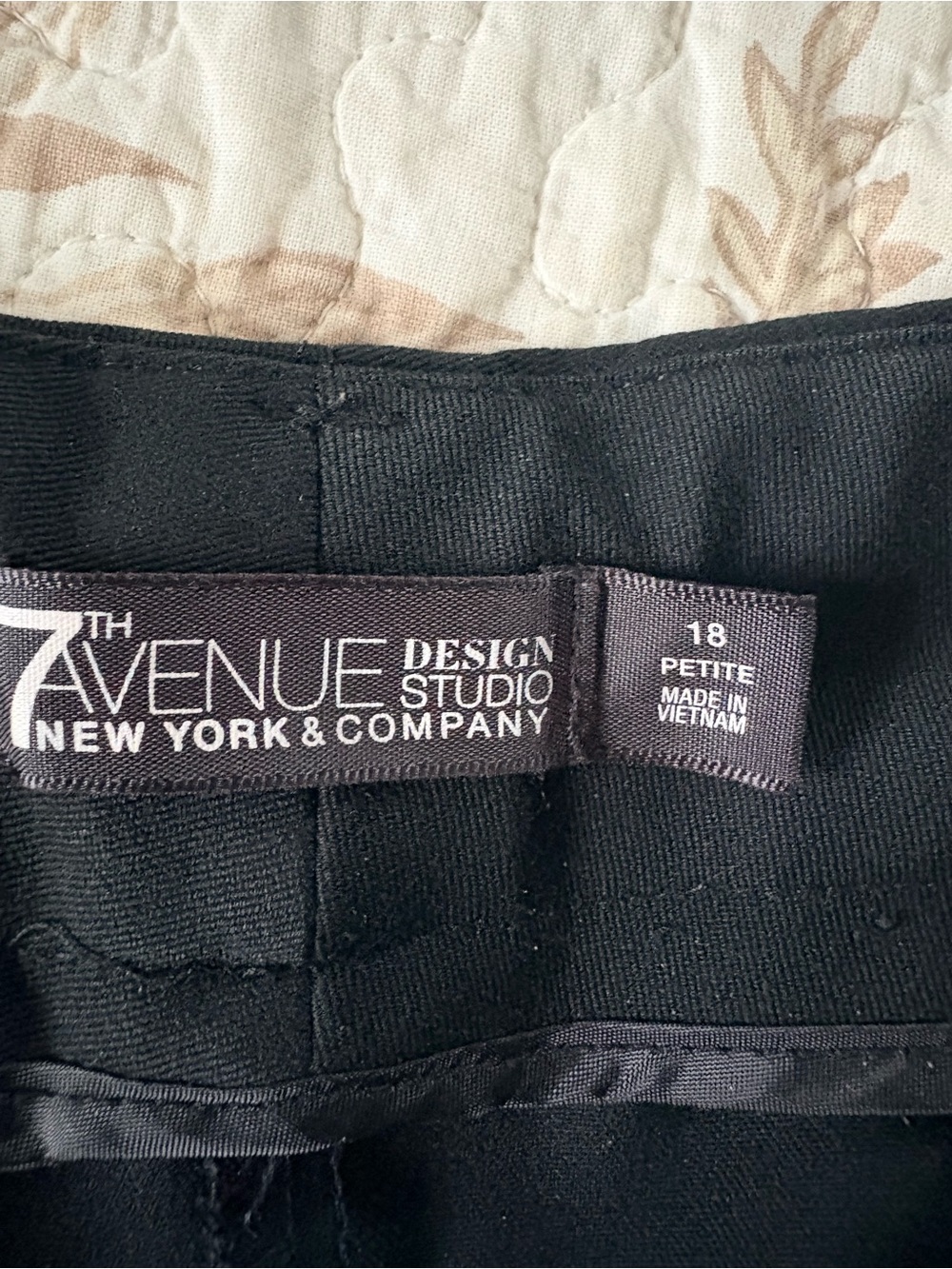 New York & Company Black Petite Dress Pants
